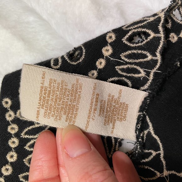 Free People Scallop Hem Embroidered Tank - Picture 7 of 10